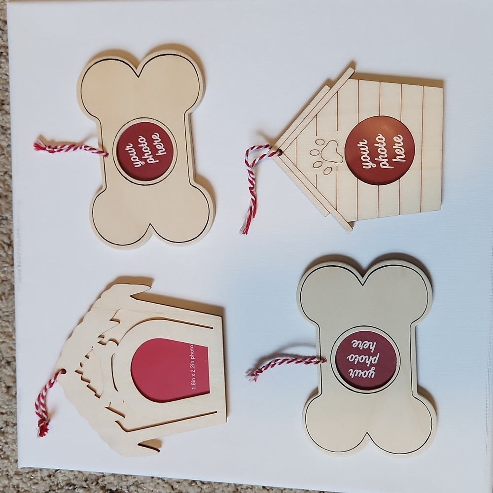 Pet photo ornaments